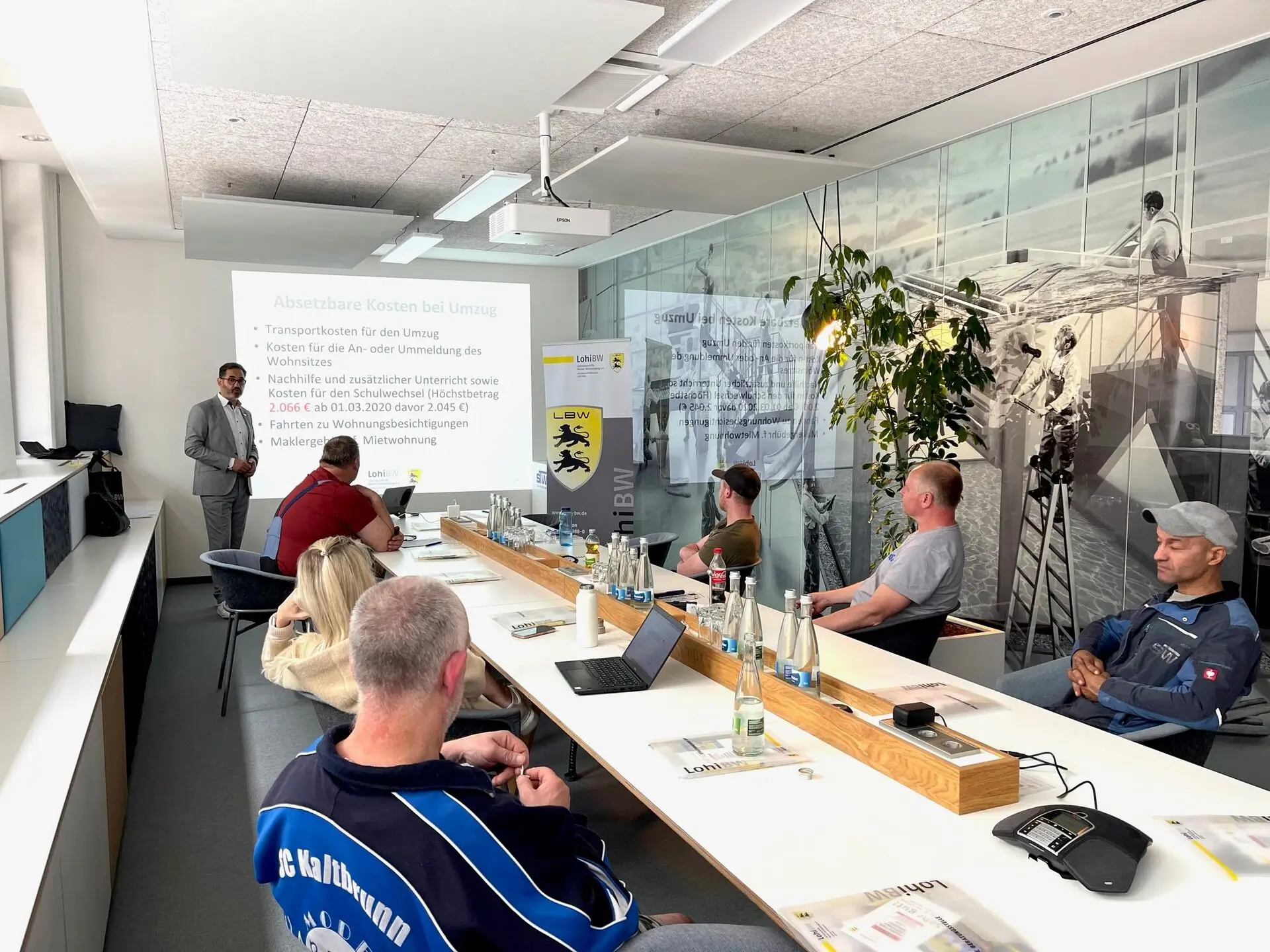 Vorträge bei den Schwarzwälder Textilwerken zum Thema Steuererklärung